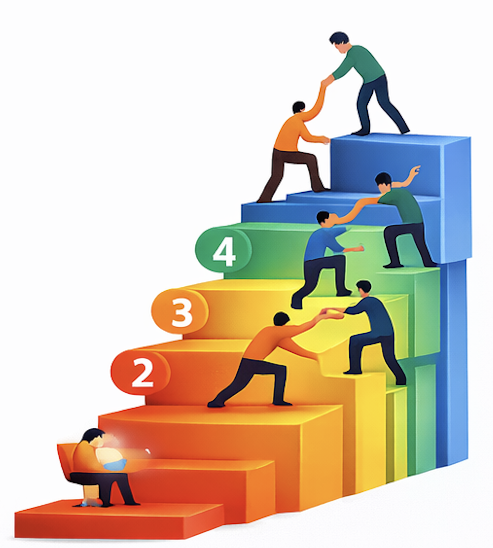 The Contribution Shift ecosystem model