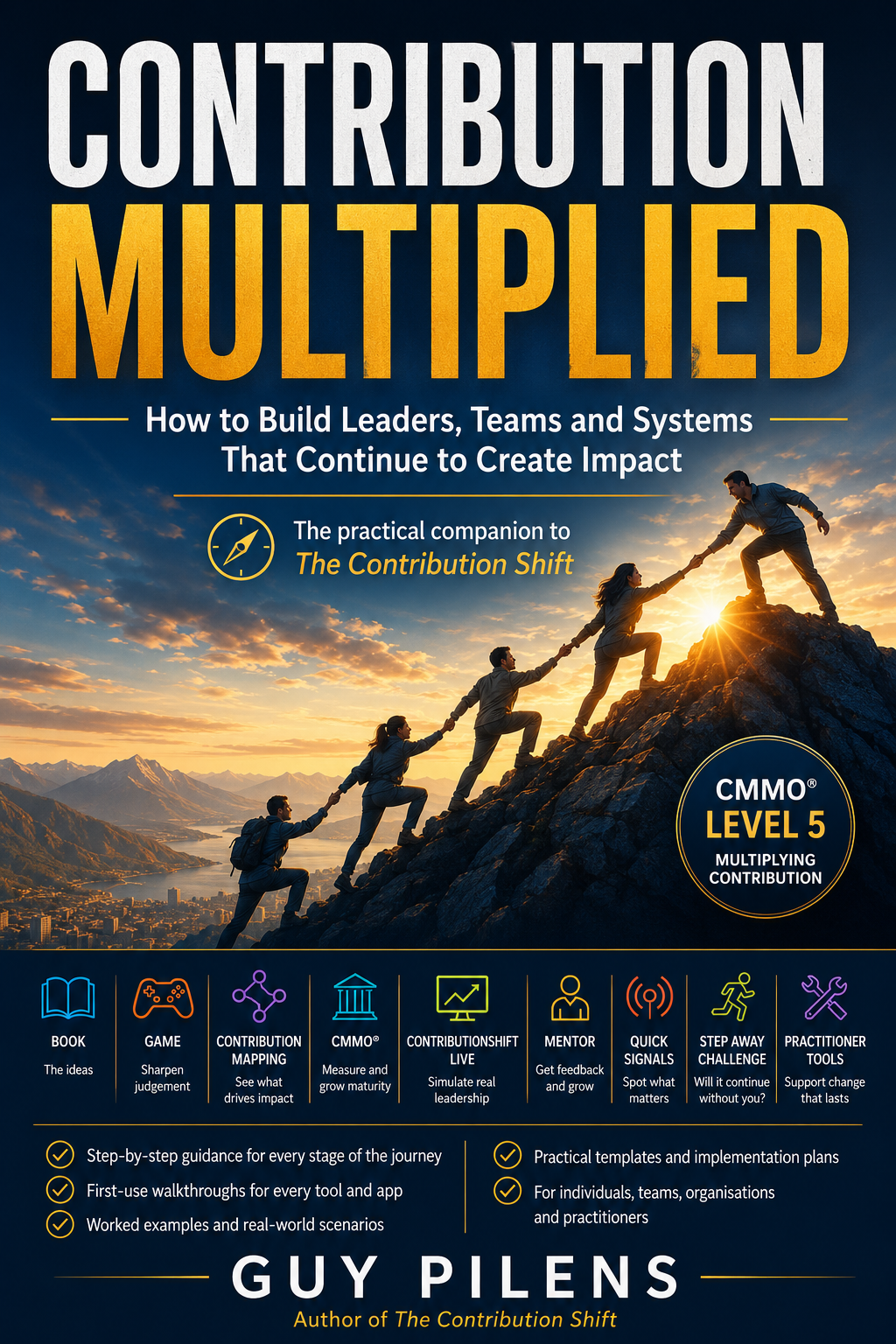 Contribution Multiplied by Guy Pilens book cover